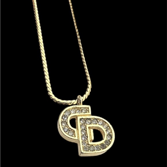 ❌SOLD❌ 💎 CHRISTIAN DIOR Crystal Dior Logo Bracelet - Picture 3 of 13